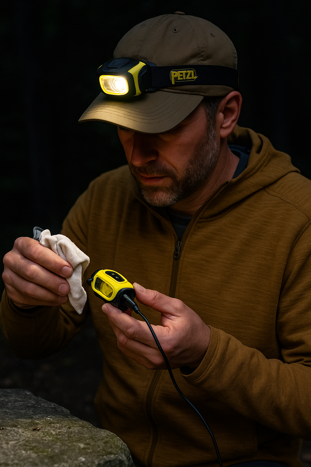 Cleaning Petzl Headlamps