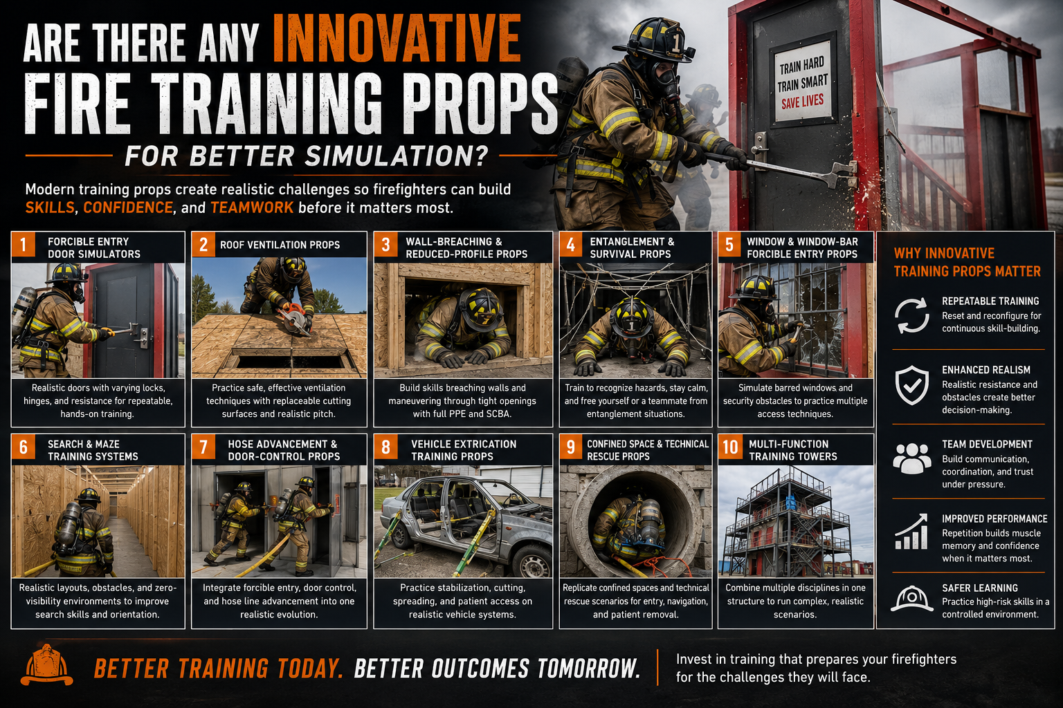 Innovative Fire Training Props